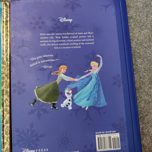 Disney Frozen Kids Book Set of 6 Reading Stories Girls Bedtime Elsa Anna Enjoy - Picture 4 of 6